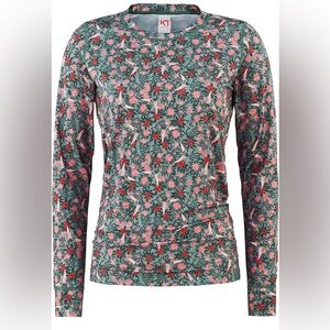 Kari Traa Fryd Long Sleeve Baselayer Top Women’s Medium Thermal Activewear Slim